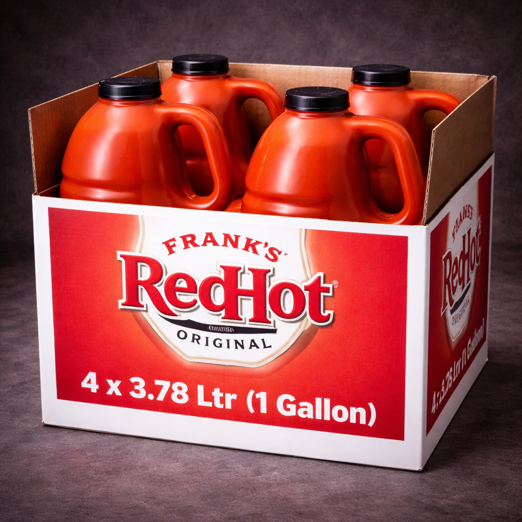 Franks Red Hot Sauce 4x3.78ltr